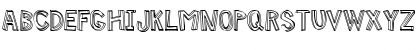Mitten Hollow Font Mitten Hollow Font