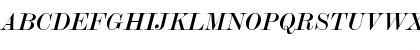 Modern No.20 Italic Font Modern No.20 Italic Font