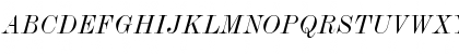 Monotype Modern Extended Italic Font Monotype Modern Extended Italic Font