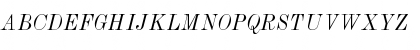 Monotype Modern Std Condensed Italic Font