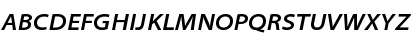 Myriad Pro Semibold SemiExtended Italic Font Myriad Pro Semibold SemiExtended Italic Font
