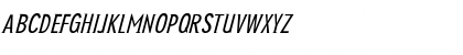 NewGlobalLight Italic Font