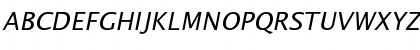 OfficeTypeSans Italic Font