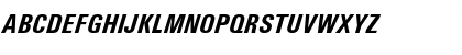 Univers Condensed Bold Italic Font Univers Condensed Bold Italic Font