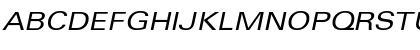 Univers Extended Medium Italic Font