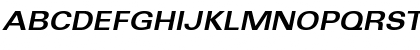 Univers ExtendedPS Bold Italic Font Univers ExtendedPS Bold Italic Font