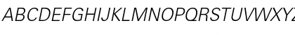 Univers45-Light LightItalic Font Univers45-Light LightItalic Font