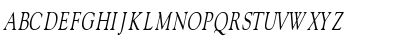 CarnegieCondensed Italic Font