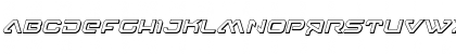 4114 Blaster 3D Italic Italic Font
