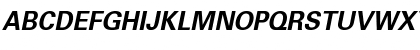 Univers CE 45 Light Bold Italic Font