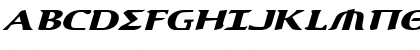 Aegis Expanded Italic Expanded Italic Font