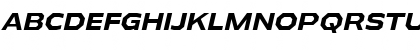 Athabasca Expanded Bold Italic Font