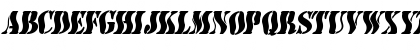 AustralianFlyingCorpsStencilSC Regular Font