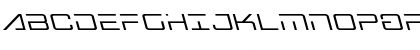 Banshee Pilot Leftalic Italic Font