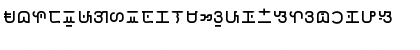 Baybayin Mod Heavy Regular Font Baybayin Mod Heavy Regular Font