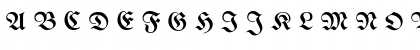 Berthold  Mainzer Fraktur UNZ1A Italic Font