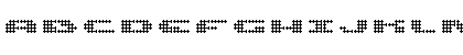 UP Tiny lcd four 8 decoC Light Font