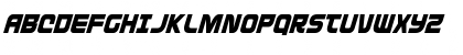 Defcon Zero Condensed Italic Condensed Italic Font