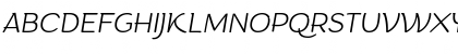 Arturo Trial ExtraLight Italic Font