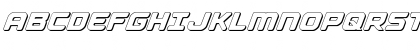 Falcon Punch 3D Regular Font