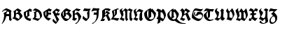 Fette deutsche Schrift UNZ1L Regular Font