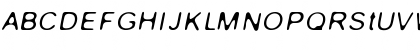 Gaussian Blur Italic Regular Font Gaussian Blur Italic Regular Font