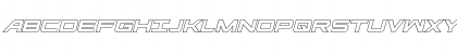 Ghost Clan Outline Italic Italic Font