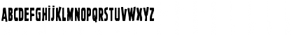 Ghoulish Intent Condensed Condensed Font