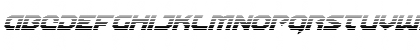 Gunner Storm Gradient Italic Italic Font