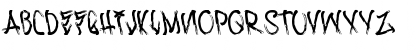 H74 Corpse Smudge Regular Font H74 Corpse Smudge Regular Font