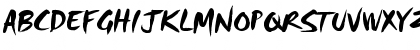 HL Brush 3BK Regular Font