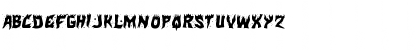 Hot Kiss Staggered Regular Font Hot Kiss Staggered Regular Font