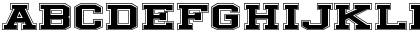 ILLINOIS block Regular Font