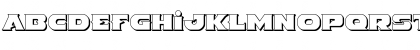 Indigo Demon 3D Regular Font Indigo Demon 3D Regular Font