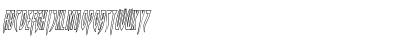 Inhumanity Outline Italic Outline Italic Font Inhumanity Outline Italic Outline Italic Font