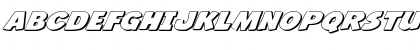 Jack's Candlestick 3D Expanded Expanded Font