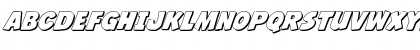 Jack's Candlestick 3D Regular Font Jack's Candlestick 3D Regular Font