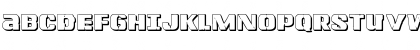Left Hand Luke 3D Regular Font Left Hand Luke 3D Regular Font