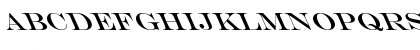 MEngravers-Size One Lefty Regular Font
