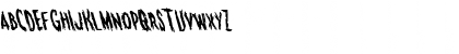 Monsterama Leftalic Italic Font