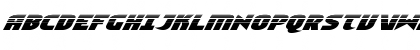 Ninja Garden Halftone Italic Italic Font