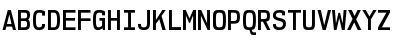 NK57 Monospace Semi-Condensed SemiBold Font