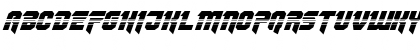 OmegaForce Halftone Italic Italic Font