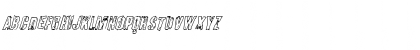 Quarrystone Outline Italic Italic Font