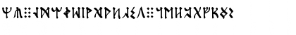 Qvasi Runes Regular Font