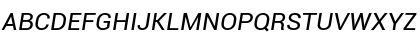 Roboto Italic Font