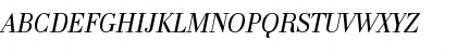 Cellini-RegularItalic Regular Font