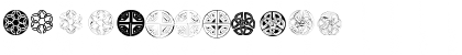 Celtic Circledings Regular Font Celtic Circledings Regular Font
