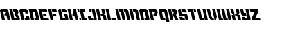 Thunder Trooper Leftalic Italic Font