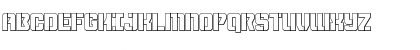 Thunder Trooper Outline Outline Font